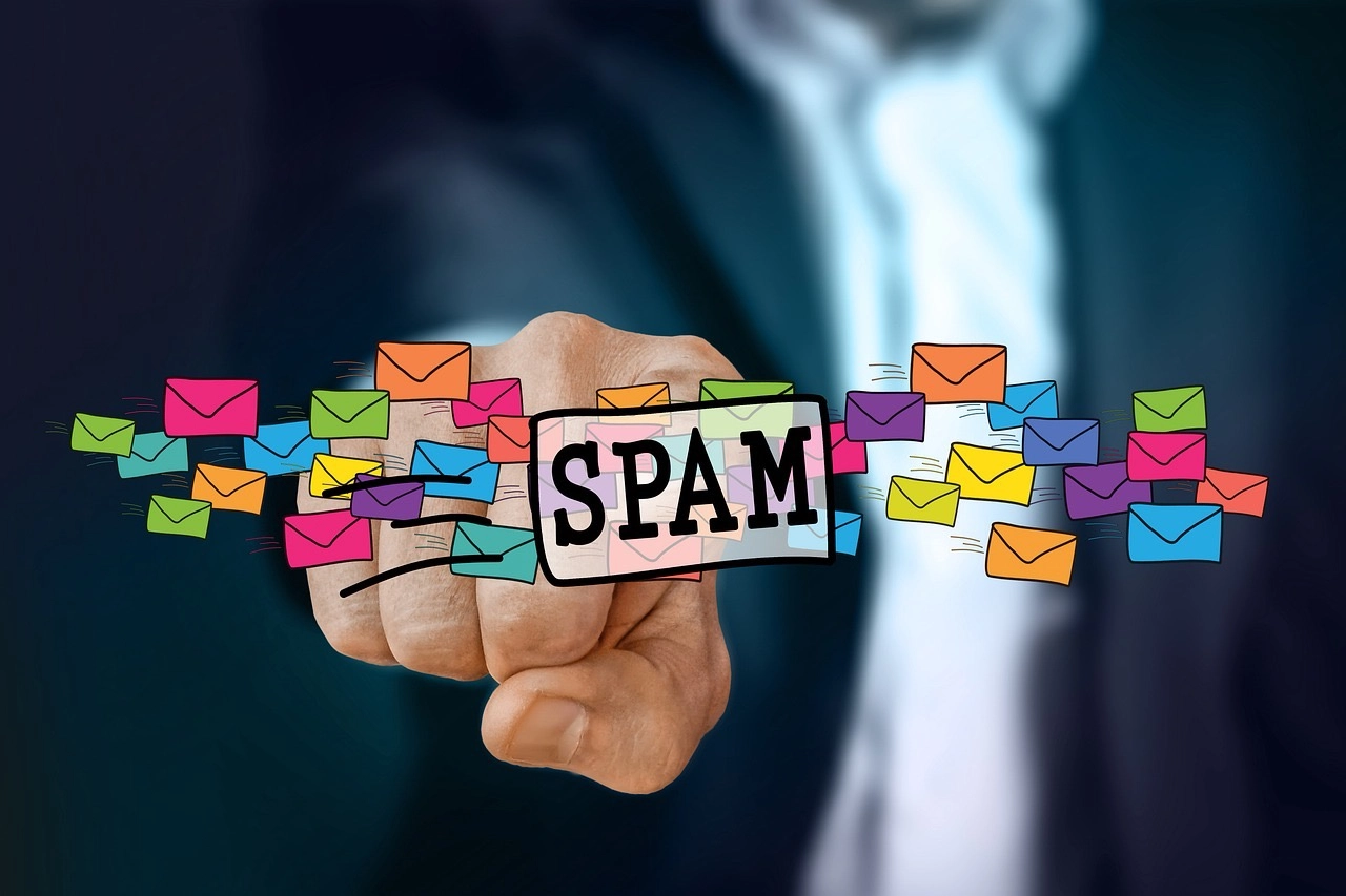 spam op mijn website